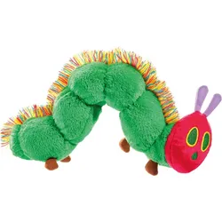 Schmidt Spiele - Die kleine Raupe Nimmersatt Plüschfigur 12 cm mit Anhänger