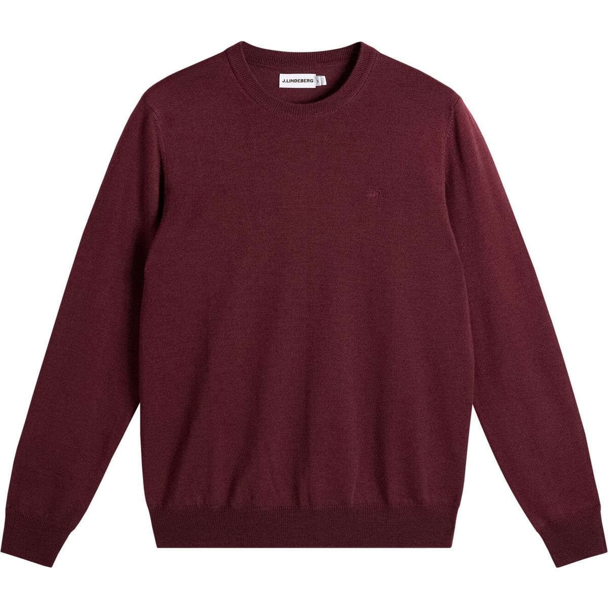 J.Lindeberg Keane Merino Crew Neck winetasting (E286) M BMKW15781-E286-M