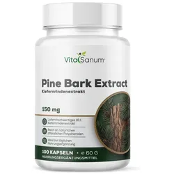 VitaSanum®- Kiefernrinde (Pinus massoniana Lamb.) 150 mg – 1 Kapsel Tagesportion
