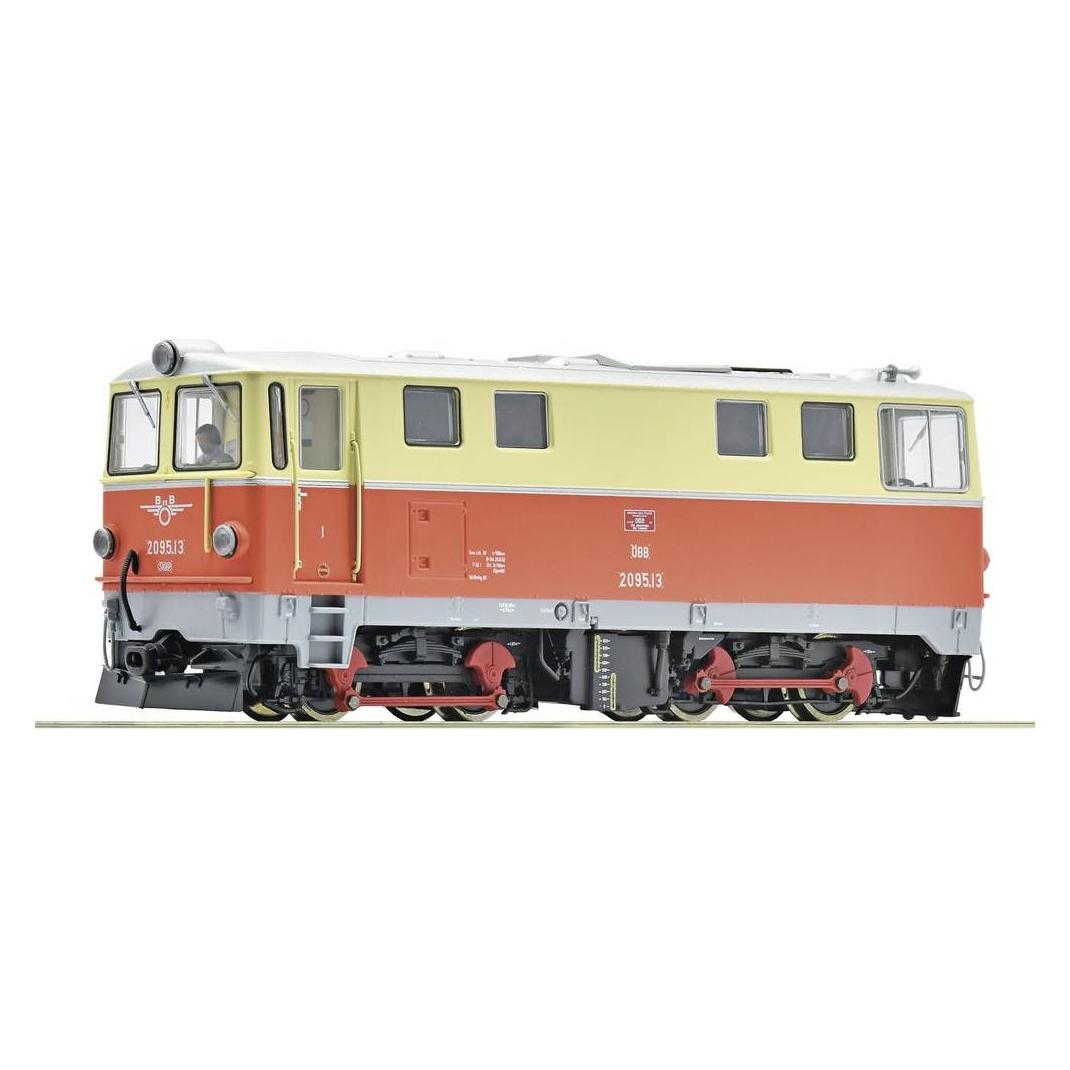 Roco 7540007 H0e diesel locomotive 2095.13 (DC) Diesel locomotive of the Austrian Federal Railways (7540007)