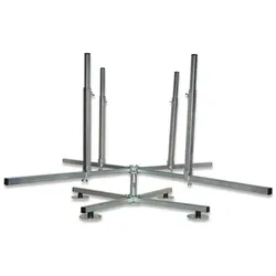 Sanpro 4-Arm Rohrhaspel / Abrollhaspel für PE-X und Verbundrohr