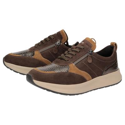 Sneaker SIOUX "Sunivla-704-J", Damen, Gr. 38 (UK 5), braun, Schuhe Sneaker