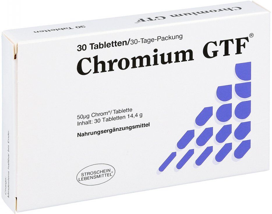 Chromium Gtf Tabletten 30stk