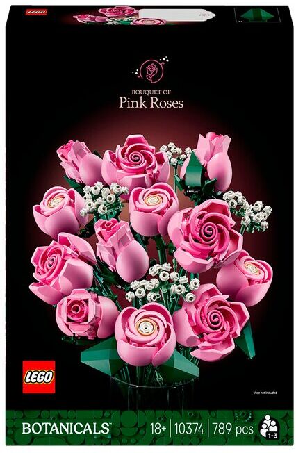 Lego BUQUE ROSAS ROSA 10374