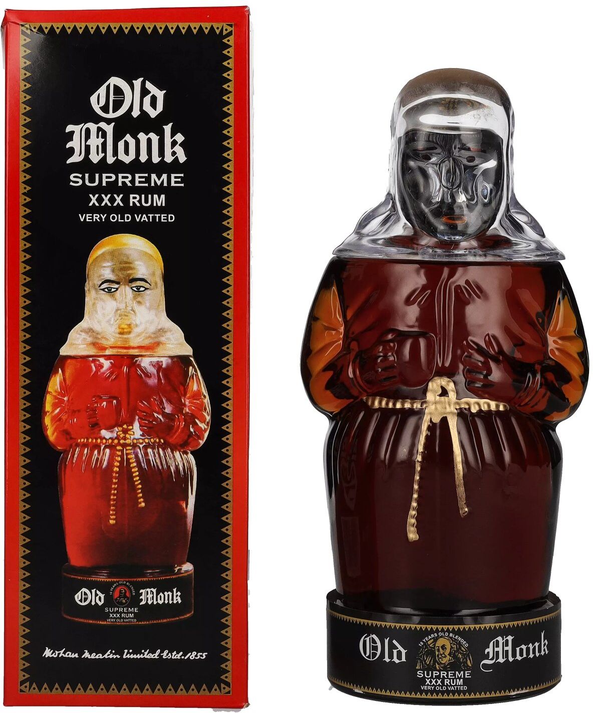 Old Monk Rum Old Monk Supreme XXX Rum 42,8% Vol. 0,7l in Geschenkbox