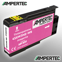 Ampertec Kompatible Tinte ersetzt HP 4S6W3NE 937 magenta