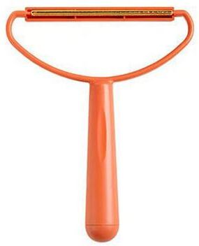 BlastClean Portable Lint Remover Pet Hair & Fabric Shaver For Clothes, Carpets And Upholstery orange