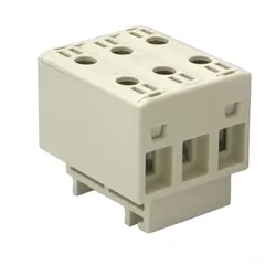 Hauptleitungsklemme Anschlussklemme ETB 16/1x3 (L1,L2,L3) Al/Cu Universalklemme elektroinstallation 6 Löcher Elektro Becov UK3316.21