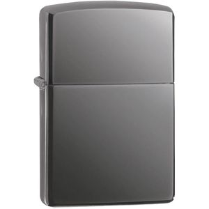 Zippo Feuerzeug Black Ice 150, Sturmfeuerzeug, mit Benzin nachfüllbar, schwarz