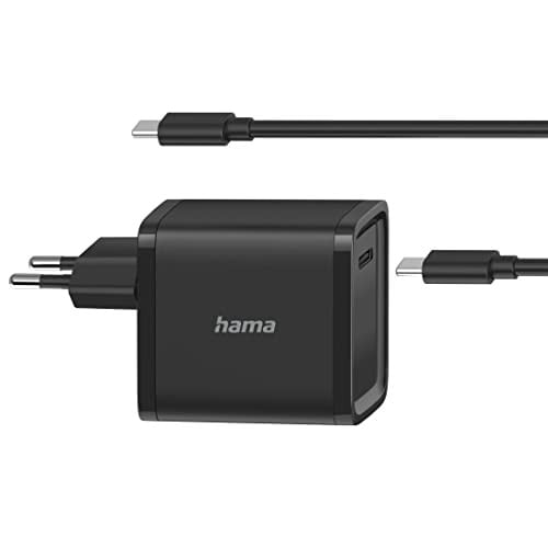 Hama Universele USB-C Notebook Netadapter met Power Delivery, 45W, Zwart