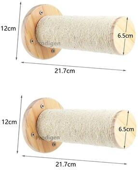 Uplifted Finds Modular Cat Wall Climbing Shelf Systems, Scratching Posts, And Floating Tree Towers 2 Scratching Posts A