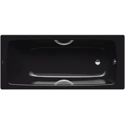 Kaldewei CAYONO STAR Badewanne, 1500x700 mm, schwarz, Perl-Effekt, Antislip