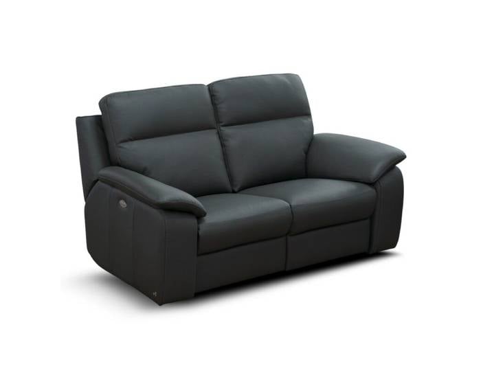 Nicoletti Home New York 2-Sitzer Sofa aus Leder Modern