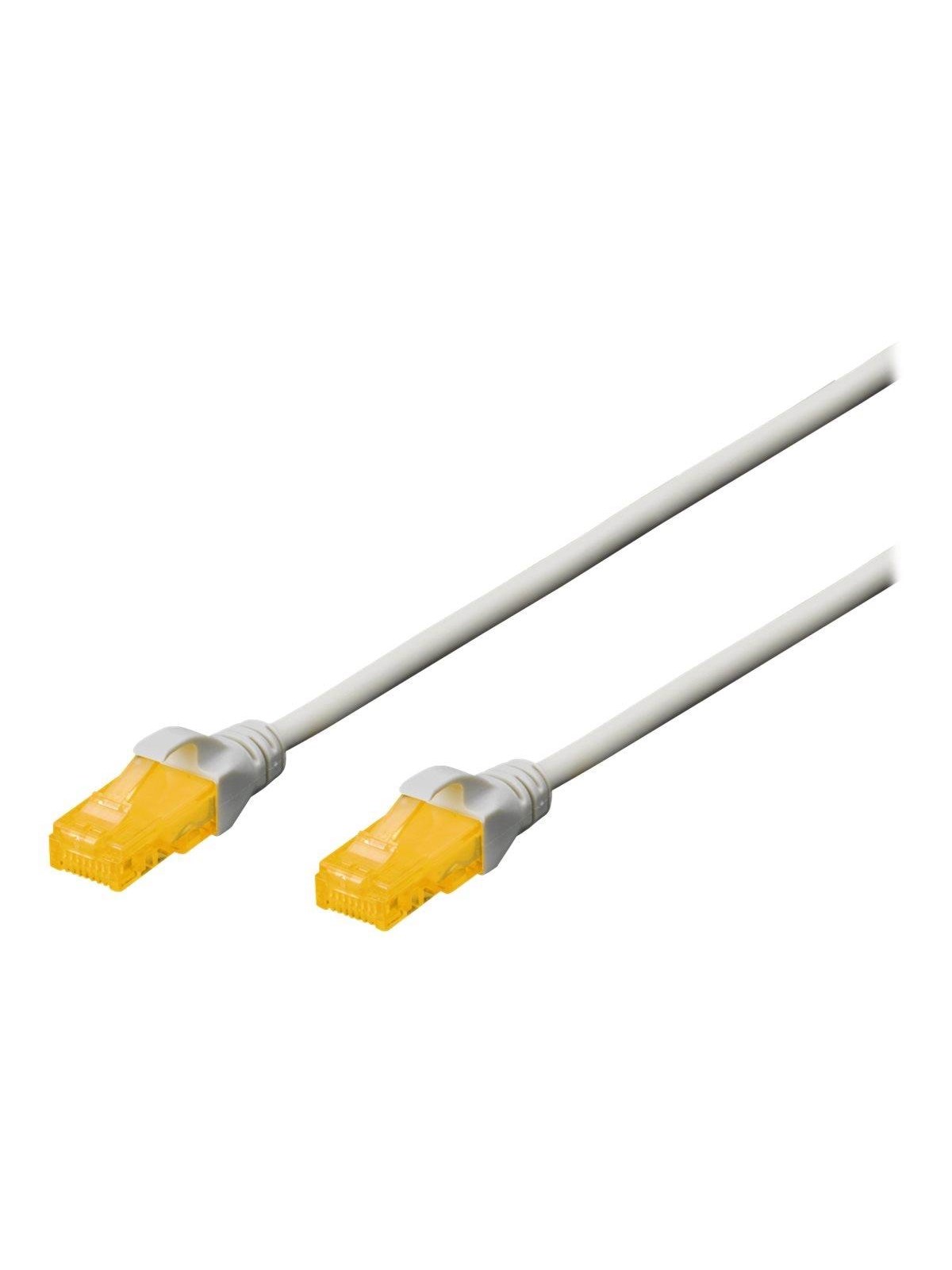 DIGITUS Professional patch cable - 3 m - grey - Grau - 3m