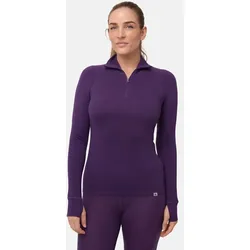 CORE MERINO HALFZIP THERMO SHIRT - 1-Pack - Lila - L