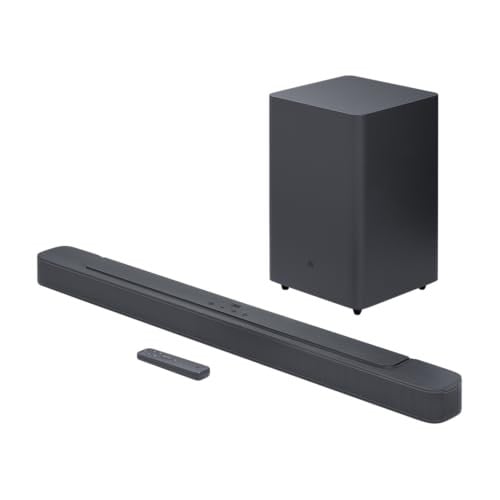 JBL Bar 2.1 Deep Bass MK2 Soundbar met draadloze subwoofer in zwart