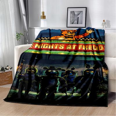 Shop Station Blanket Soft Flannel Throw Blanket For Bed, Sofa, Travel & Gaming Fans b 29.53 35.43 In