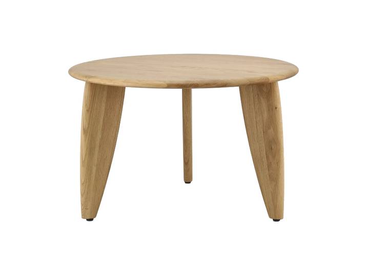 1898 Lyckeby Couchtisch Ø60x37,5 cm Natur lackierte Eiche
