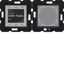 Hager Unterputz-Radio Nachtschwarz (glänzend) WAN6010BG 1 St.