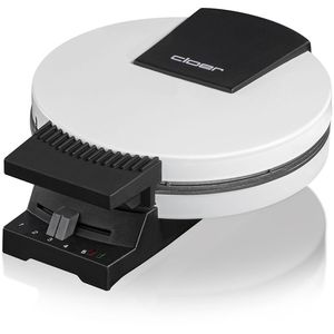 Cloer Waffeleisen 271 Hörnchenautomat, 800 Watt, für Hörnchen mit Ø 15 cm, aus Metall, weiß