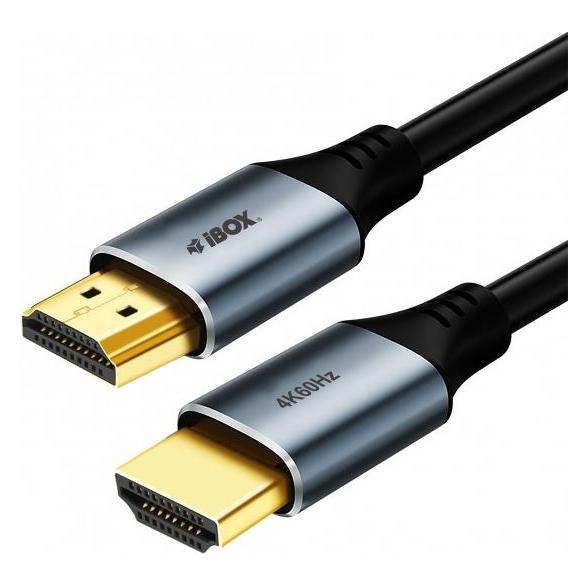 iBox Kabel Kabel HDMI 2.0 UHD 4K 60Hz 3m (3 m) (ITVFHD093)
