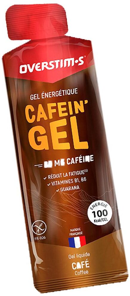 Overstims  - Gel Cafeine Café - Gel Energétique