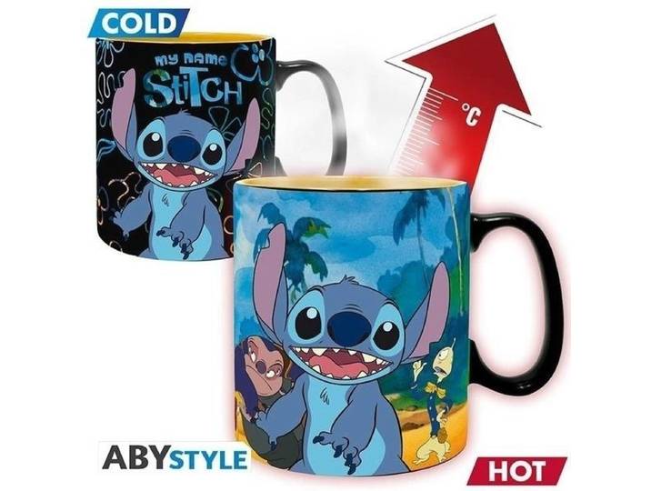 DISNEY - Mug Heat Change - 460 ml - Lilo et Stitch
