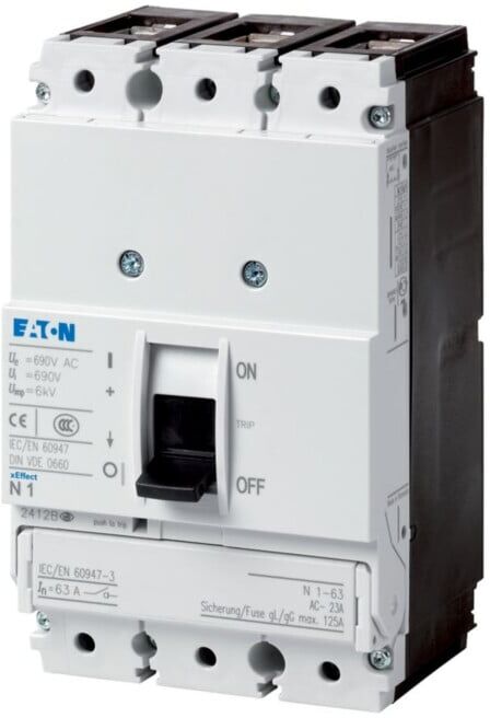 Eaton Interrupteur sectionneur 3p 125A BG1 N1-125 (259145)