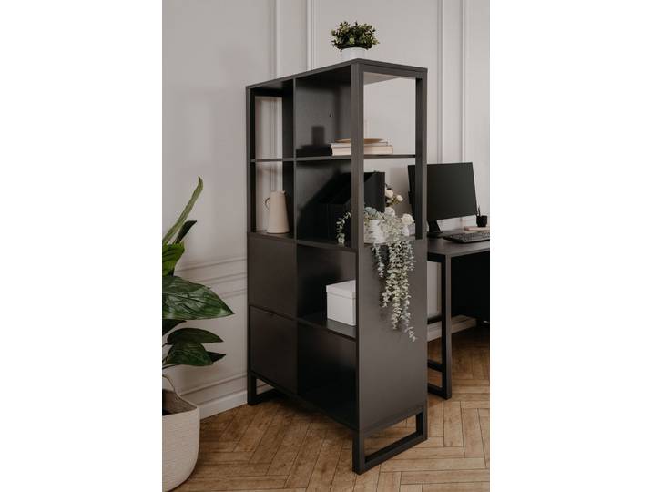 möbelvita Sideboard Regal/Raumteiler Java 20A anthrazit