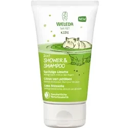 Kids 2in1 Shower & Shampoo Spritzige Limette 150 ml