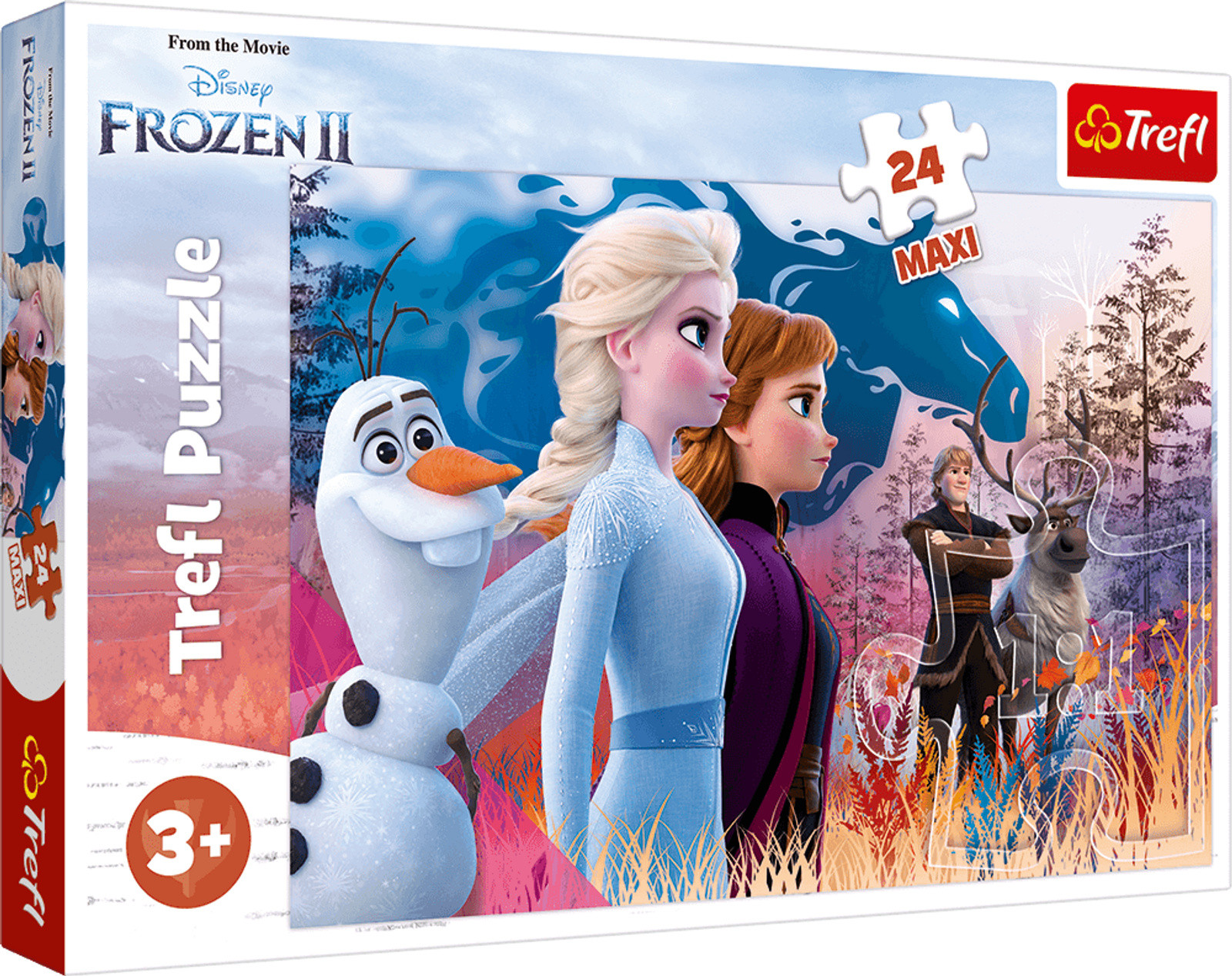 Trefl Disney Frozen 2 De Magische Reis Maxi Puzzel met 24 stukjes