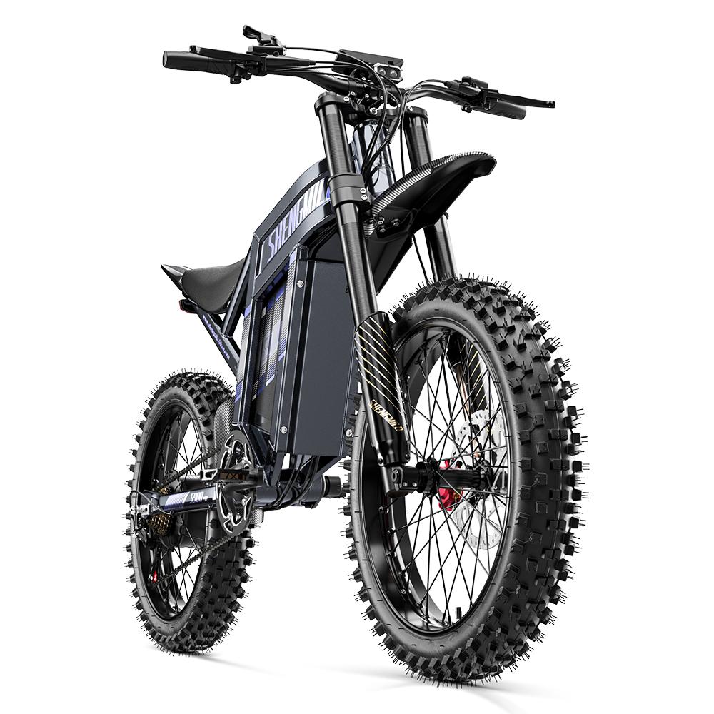 SHENGMMILO S600 PRO Mountainbike,Batterie 48V 25Ah,26×3.0 Zoll,2×80N.M,120 kg,80-90km