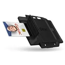 Getac GORSX1 Smart-Card-Lesegerät Indoor Schwarz, Speicherkartenlesegerät, Schwarz