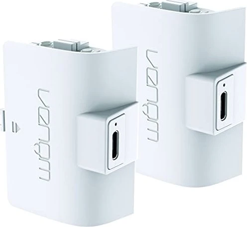 VENOM VS2872 Xbox Series S/X & One White Twin Battery Pack + 3 m Kabel