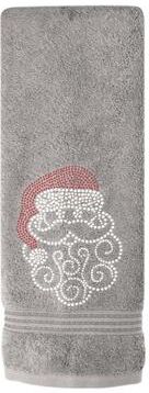 Sparkles Home Rhinestone Santa Hand Towel