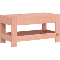 vidaXL Gartenhocker 62x30x32 cm Massivholz Douglasie