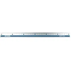 Koh-i-Noor, Lineal, LG30PK Lineal Schreibtischlineal 34 cm Aluminium, Blau 1 Stück(e) (34 cm, Aluminium)