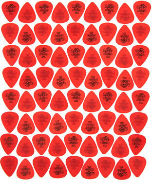 Dunlop Plectrums Tortex Std 0.50 Rot