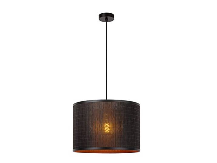 LUCIDE TAGALOG - Pendelleuchten - Ø 40 cm - 1xE27 - Schwarz