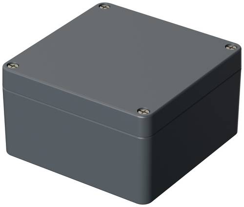 ROSE Systemtechnik 1161609 Industrie-Gehäuse 160 x 160 x 90 x 117.6 Aluminium Silber-Grau (RAL 7001) 1St.