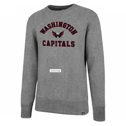 47` Brand Slate Varsity Arch Headline Crew Senior | S Washington Capitals