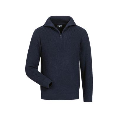 Kapuzenpullover ELYSEE "Troyer", Herren, Gr. XXL, marineblau, Pullover Kapuzenpullover