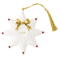 Villeroy & Boch, Christbaumschmuck, Christmas Classics Ornament Stern 2026 (1x)