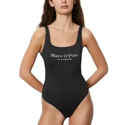 Marc O Polo Logo Swimsuit Schwarz Large Damen