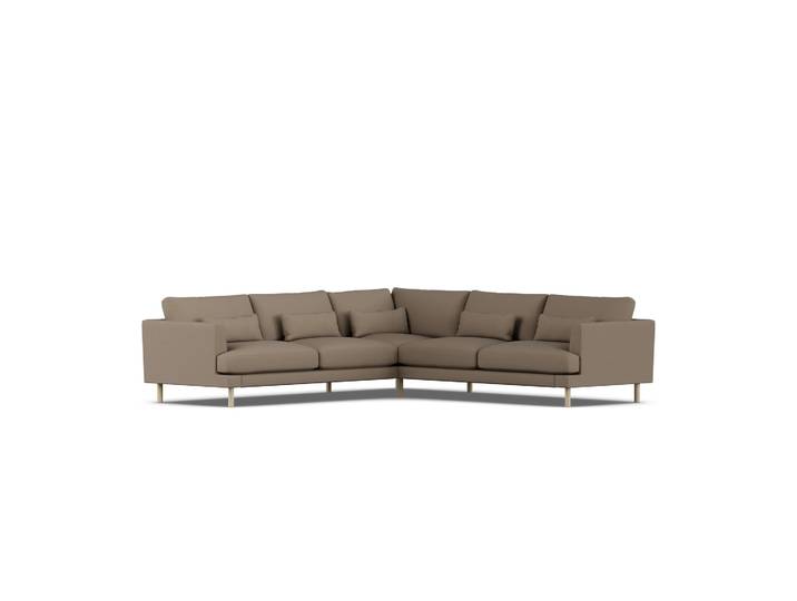 1898 Bredhult Sofa Same Mole 6674-Eiche weiß geölt, Ecksofa F