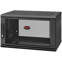 APC AR106SH4 APC NetShelter WX, 6 HE, Wandmontagegehäuse mit Einzelscharnier, 400 mm tief