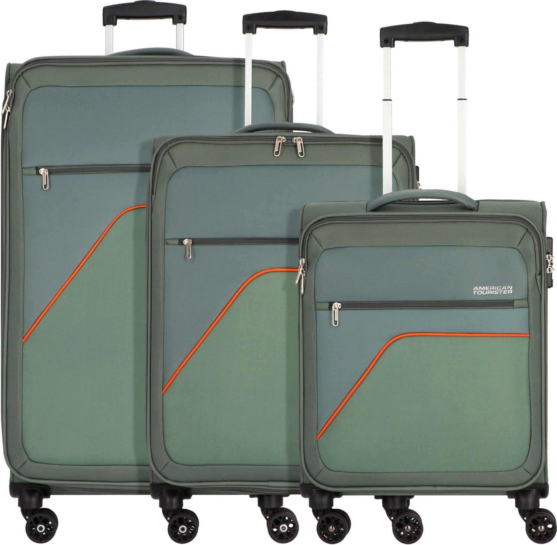 American Tourister Sky Surfer 4 Rollen Kofferset 3-teilig