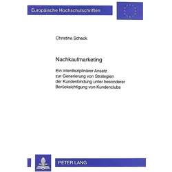 Nachkaufmarketing, Fachbücher von Christine Scheck