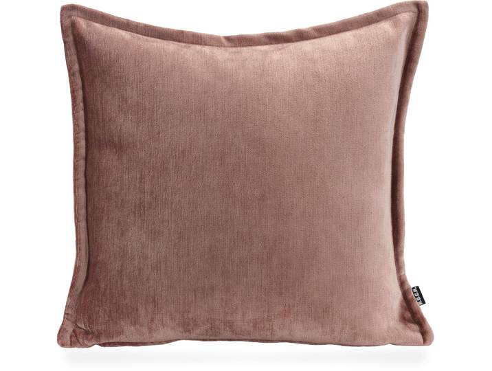 Dekokissen H.O.C.K. Bonanza , rosa (rosa, unifarben), B:50cm H:10cm L:50cm, Obermaterial: 100% Polyester. Füllung: 100% Polyester, Dekokissen_Sitzkissen_Kissenhüllen, Dekokissen, leicht schimmernd, inkl. Füllung, Bezug mit Reissverschluss abnehmbar