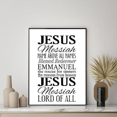Jesus Christus Wandkunst, Leinwanddrucke und Poster, Bilder, dekorative Stoffmalerei für Wohnzimmer, Bilder ohne Rahmen